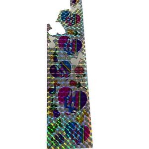 Lisa Frank Vintage Pointe Ballet Dance Shoes Prism Sticker Sheet USED READ Music